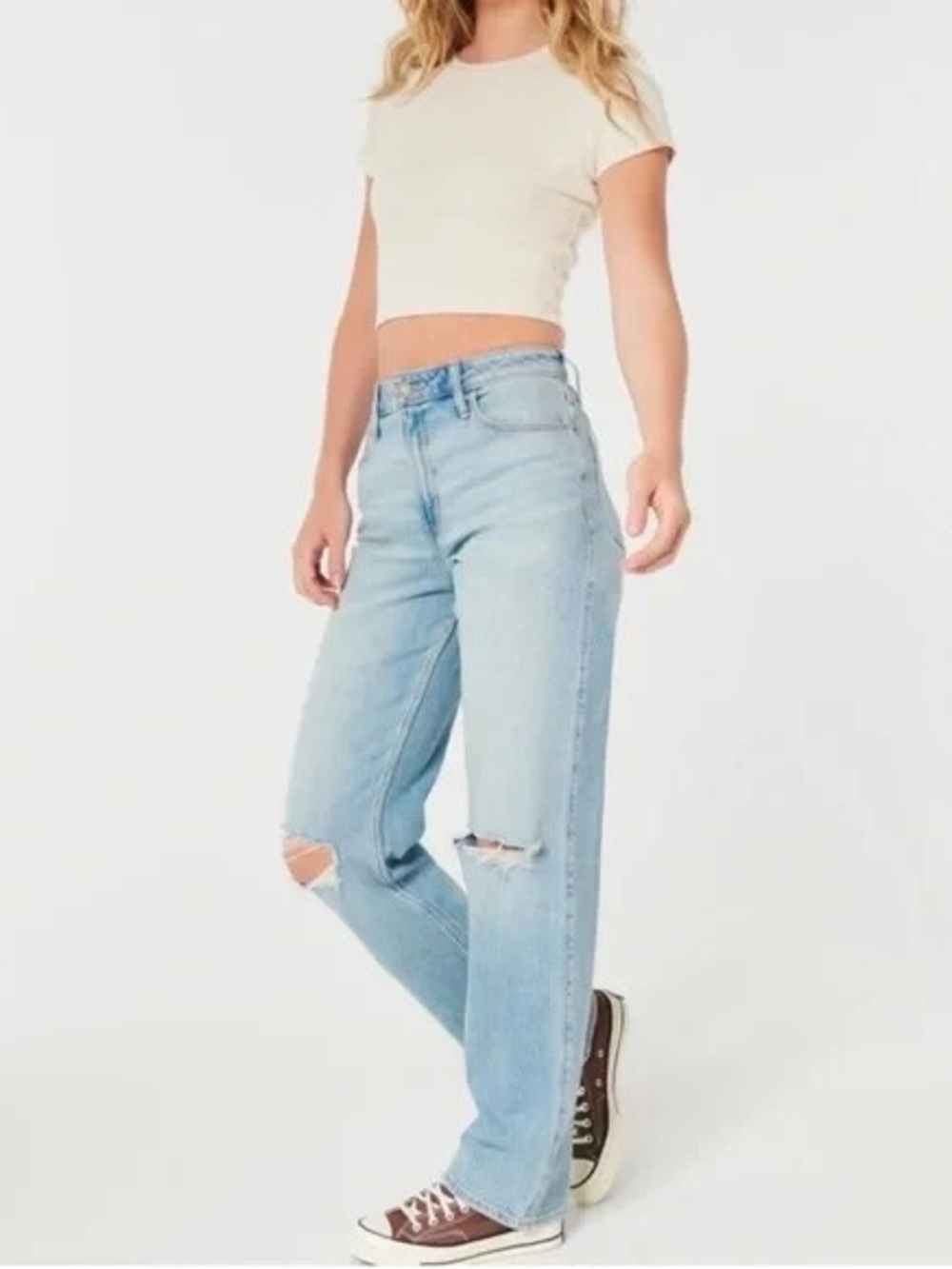 Hollister Ultra High-Rise Dad Jean Sz 11R (w30, L31) NWOT